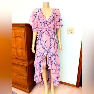 Misa Los Angeles High Low Dress